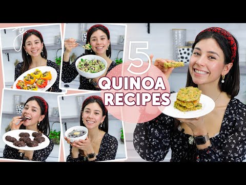 5 QUINOA RECIPES FOR THE WEEK 🍚 Easy, Vegan, Healthy and Delicious! Yovana