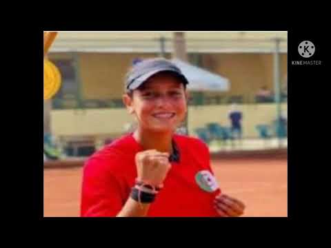 فوز لاعبت التنس الجزائريه ماريا داش بلقب البطوله الافريقيه