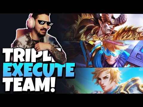 FULL EXECUTE SQUAD IS ACTUALLY SO STRONG? - Grandmasters Ranked Joust - Smite