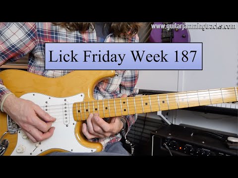 Lick Friday Week 187 - Cool 4 bar lick in Cm