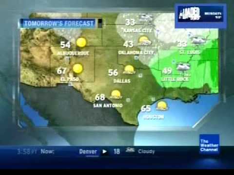 Weather Channel April 2013 Primetime Test Playlist 6 - 10