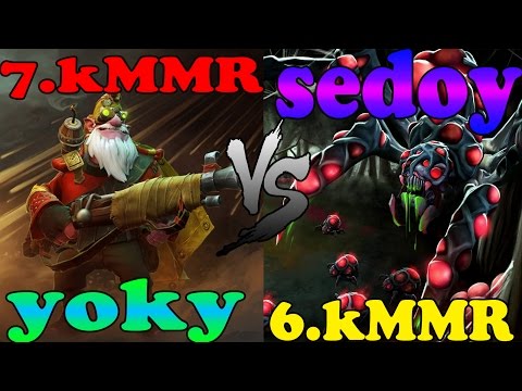 Dota 2 - yoky ft ALOHADANCE AWAYSWANNAFLAY VS sedoy ft solo - Europe Elite League!