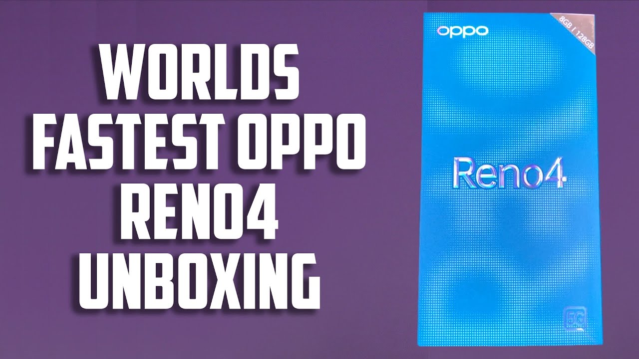 World's Fastest Oppo Reno4 5G Unboxing? #SHORTS