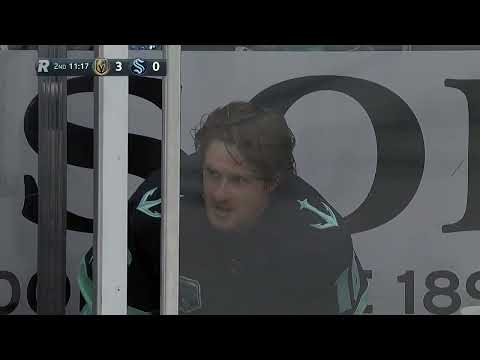 NHL Fight - Golden Knights @ Kraken - Amadio vs McCann - 1/04/2022