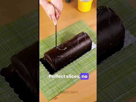 Trik Memotong Kue, Hasil Sempurna! 🎂👌