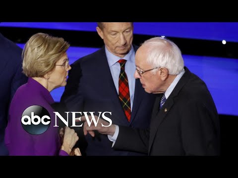 Growing tensions between Warren and Sanders Growing tensions between Warren and Sanders