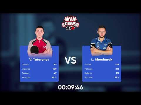 02:00 Mykola Halynskyi 3 - 2 Denys Shcherbak West 7 WIN CUP 17.12.2022 | TABLE TENNIS WINCUP