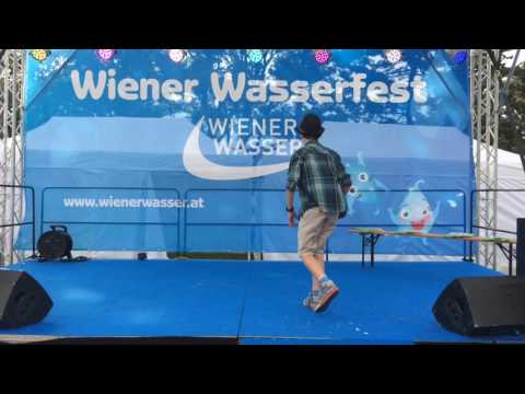 Kiddy contest SHOW/Wiener Wasserfest 2016/Auftritt/Alinah/Selina/Simon/Tagessieger