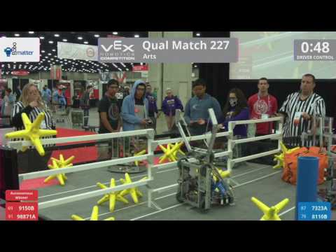 2017 VRC Arts Q227 - 9150B 98871A vs 7323A 8110B - 28 to 22