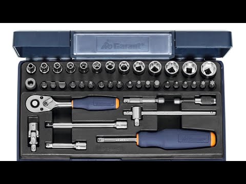 Tool-Tips⚡️⚡️Best Tools For Cars & Bikes- !! Garant Socket set 1/4 inch—41 pieces