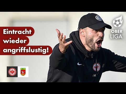 Eintracht Frankfurt eilt von Sieg zu Sieg | SGE vs. Hanau | Fußball-Oberliga-Highlights