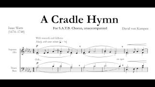 David von Kampen - "A Cradle Hymn" (with score)