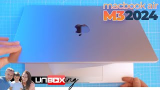 Unboxing the All-New MacBook Air M3 (2024): First Impressions