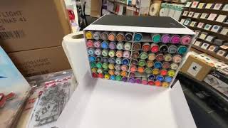 Thu 12th feb aqua markers and new dies from studio light 
