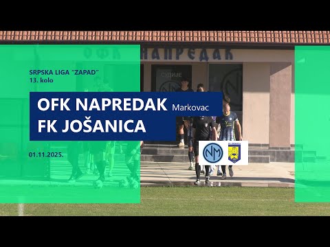 OFK Napredak Markovac - 3:0 - FK Jošanica / 13. kolo