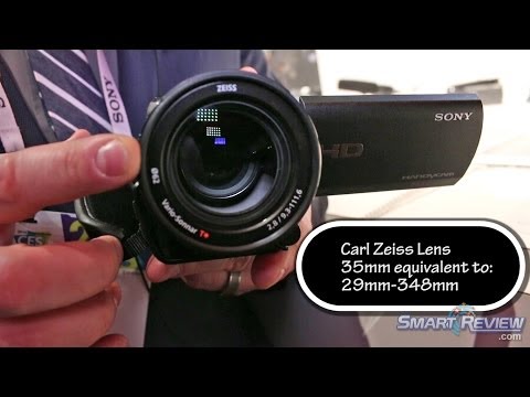 CES 2014 | Sony Handycam HDR-CX900 HD Camcorder | WiFi | HDR-CX900/B | Smart Review