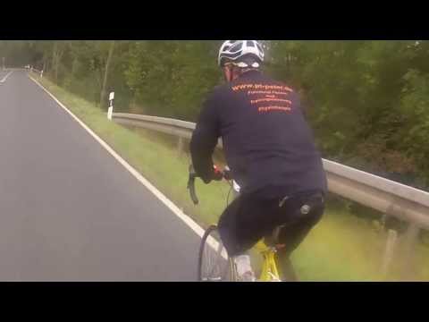 Christian Wiegand 100 km auf dem Fahrrad mit einem Bein - HD