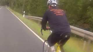 preview picture of video 'Christian Wiegand 100 km auf dem Fahrrad mit einem Bein - HD'