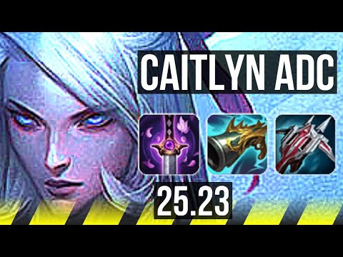 CAITLYN & Bard vs JINX & Karma (ADC) | 24/1/1 | EUW Grandmaster | 25.23