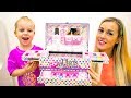 Gaby And Mommy Pretend Play With Kids Makeup Toys