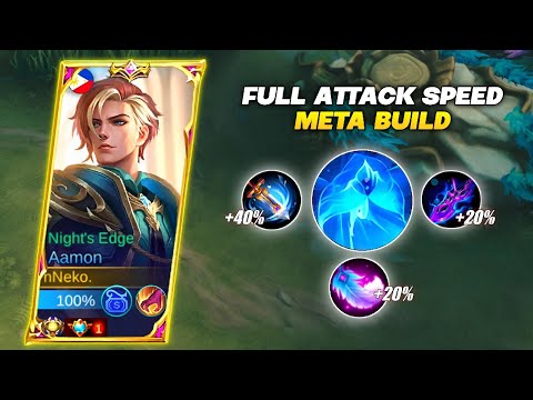 AAMON FULL ATTACK SPEED BUILD WILL MAKE HIM META IN NEW SEASON! AAMON BEST BUILD 2023