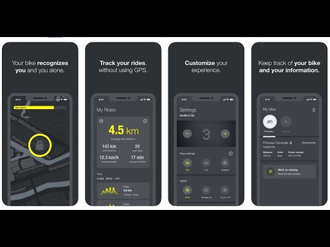Die Vanmoof App im Detail