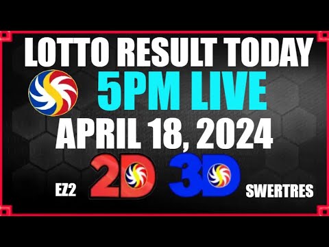 Lotto Result Today 5pm April 18, 2024 Lotto Results Today Live Draw