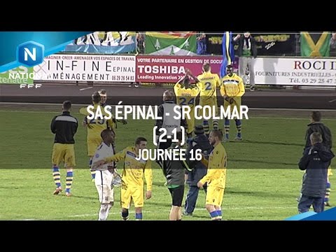 J16 : SAS Epinal - SR Colmar (2-1), le résumé