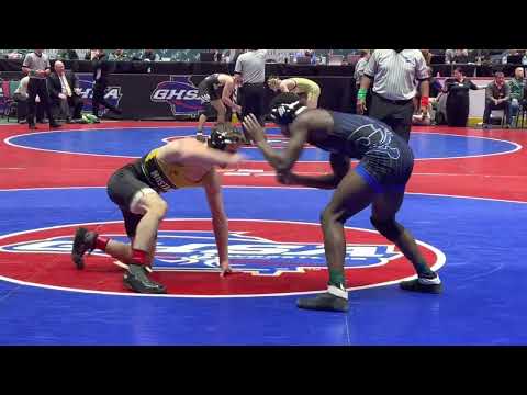 Tyler McKnight Cass vs Brian Papcun Ola 2023 5A GHSA State Finals 144lbs