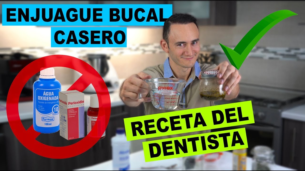 Watch Enjuague Bucal Casero | Recomendado por Dentista | Olvida el Agua Oxigenada y la Clorhexidina Now Enjuague Bucal Casero | Recomendado por Dentista | Olvida el Agua Oxigenada y la Clorhexidina
