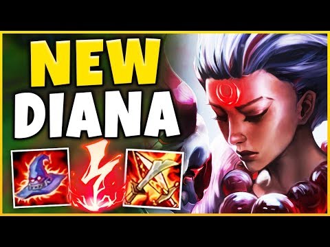 *SHE'S BACK* DIANA REWORK IS LITERALLY OLD AKALI (NEW MAIN) - League of Legends