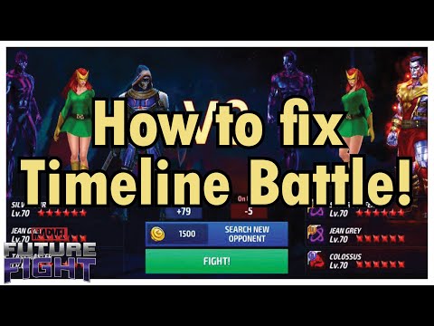 TIMELINE BATTLE IS BROKEN! LET'S FIX IT! - Fixing Marvel Future Fight