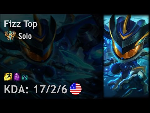 Fizz Top vs Fiora - Solo - NA Challenger Patch 7.6