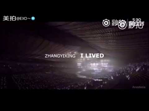 exo lay . zhangyixing .张艺兴.go fighting!!!