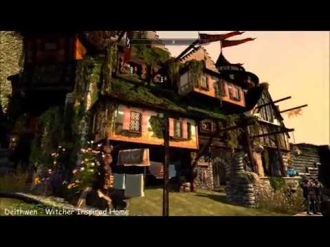 Deithwen - Witcher Inspired Home - Skyrim House Mod