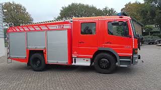 Xe cứu hoả Mercedes-Benz Atego 1225 Calamiteiten, Brandweer, Crewcab, Dubbele cabine, Red | Hình ảnh 4 - Autoline