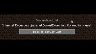 How to fix &quot;Connection reset&quot; error Minecraft 1.17.1 (Java 16 OR NEWER  REQUIRED!)