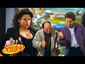 Elaine Displays Her Cleavage To Help The Boys Seal The Deal Seinfeld