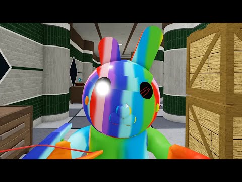 ROBLOX PIGGY 2 RAINBOW NEW BUNNY JUMPSCARE - Roblox Piggy Book 2 rp