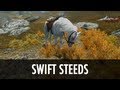 Swift Steeds New Light Breed Horses non replacer for TES V: Skyrim video 1