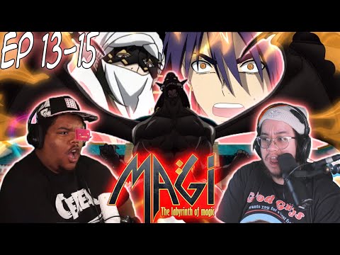 DARK METAL VESSEL?! | Magi EP 13, 14 & 15 REACTION