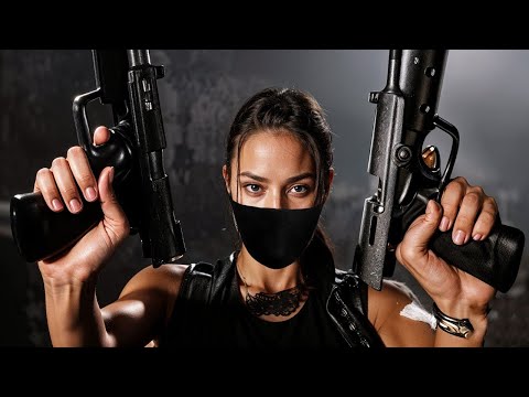 2025 Action Movies:Female killer takes on special police force, a bloody fight#action
