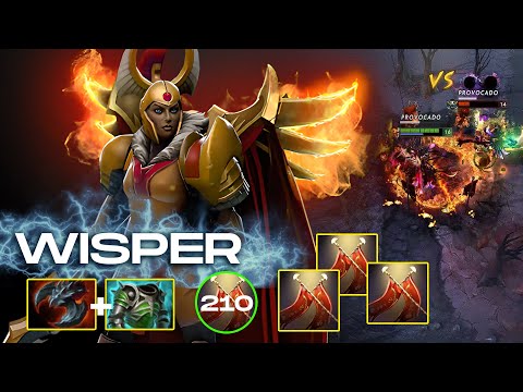 WISPER IMPARABLE con LEGION COMMANDER | Highlights