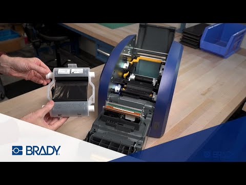 Промышленный принтер этикеток BRADY i5300 видео