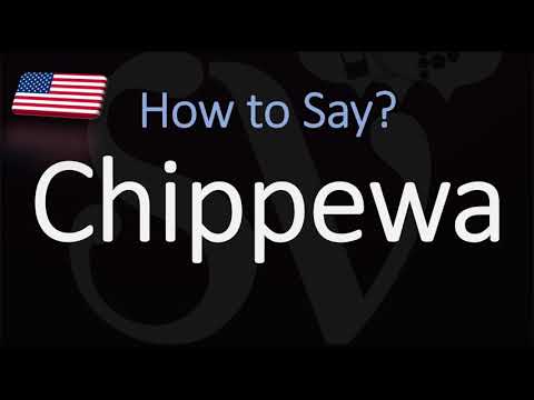 How to Pronounce Chippewa? (CORRECTLY)