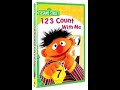 Sesame Street 123 Count With Me 1997