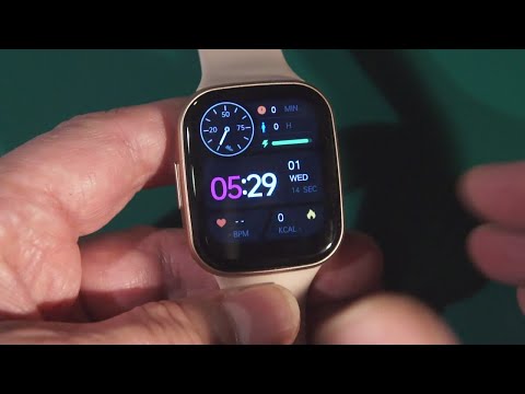 Q23 Sports Fitness Smartwatch - Unboxing, First time setup and feature review (link in description)