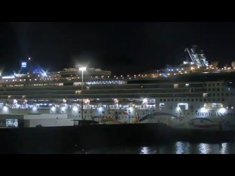 Thumbnail for cruise ship MV Norwegian star arriving to Arrecife 