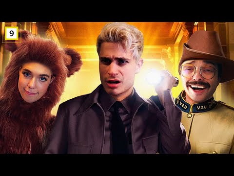 VI OVERNATTER PÅ ET MUSEUM