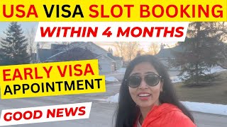 How to Book Early Visa Appointment for USA|Get Early Appointment Visa Slots|Trick for Booking USVisa